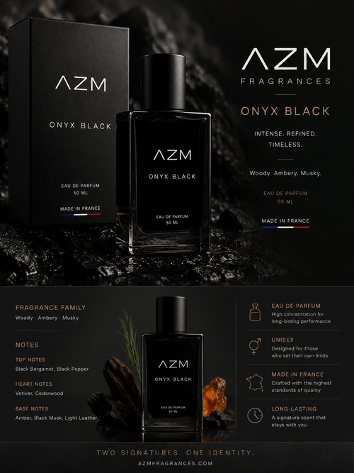 AZM ONYX BLACK – Eau de Parfum 50 ML